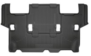 Ford Expedition Floor Mats - Rear - Husky Liners - X-act Contour - Black - `11-`17 Ford Expedition Floor Mats - Rear - Husky Liners - X-act Contour - Black - `11-`17